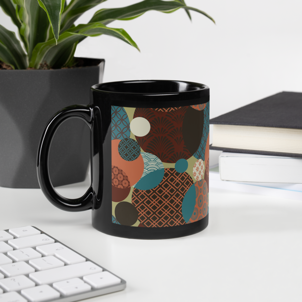 Benzu Black Mug - Kimono
