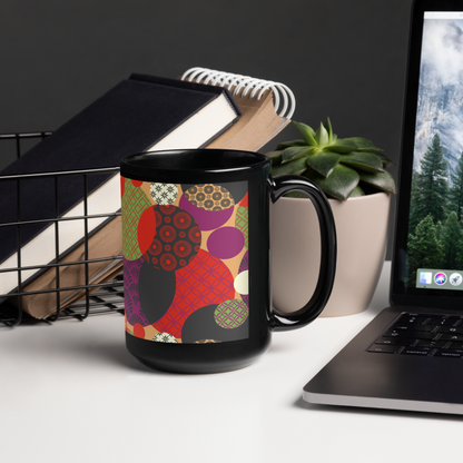 Benzu Black Mug - Meiji