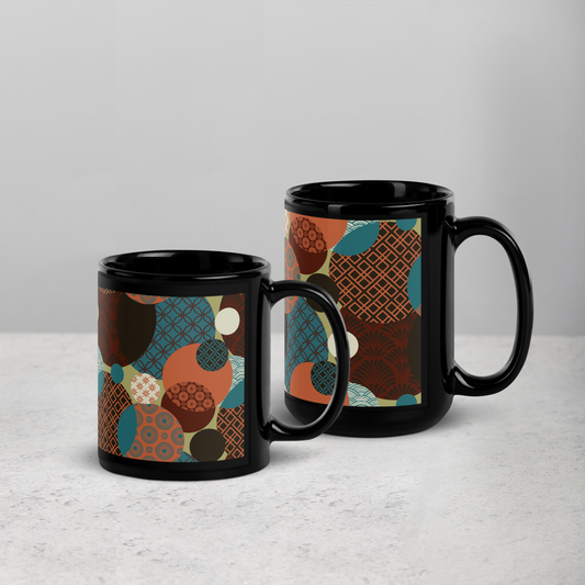 Benzu Black Mug - Kimono