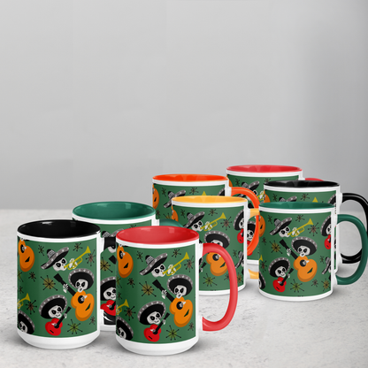 Mid Century Mariachis Custom Color Mug
