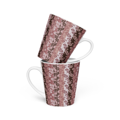 Sakura Stripes Latte Mug - In Bloom