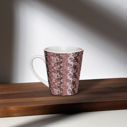 Sakura Stripes Latte Mug - In Bloom