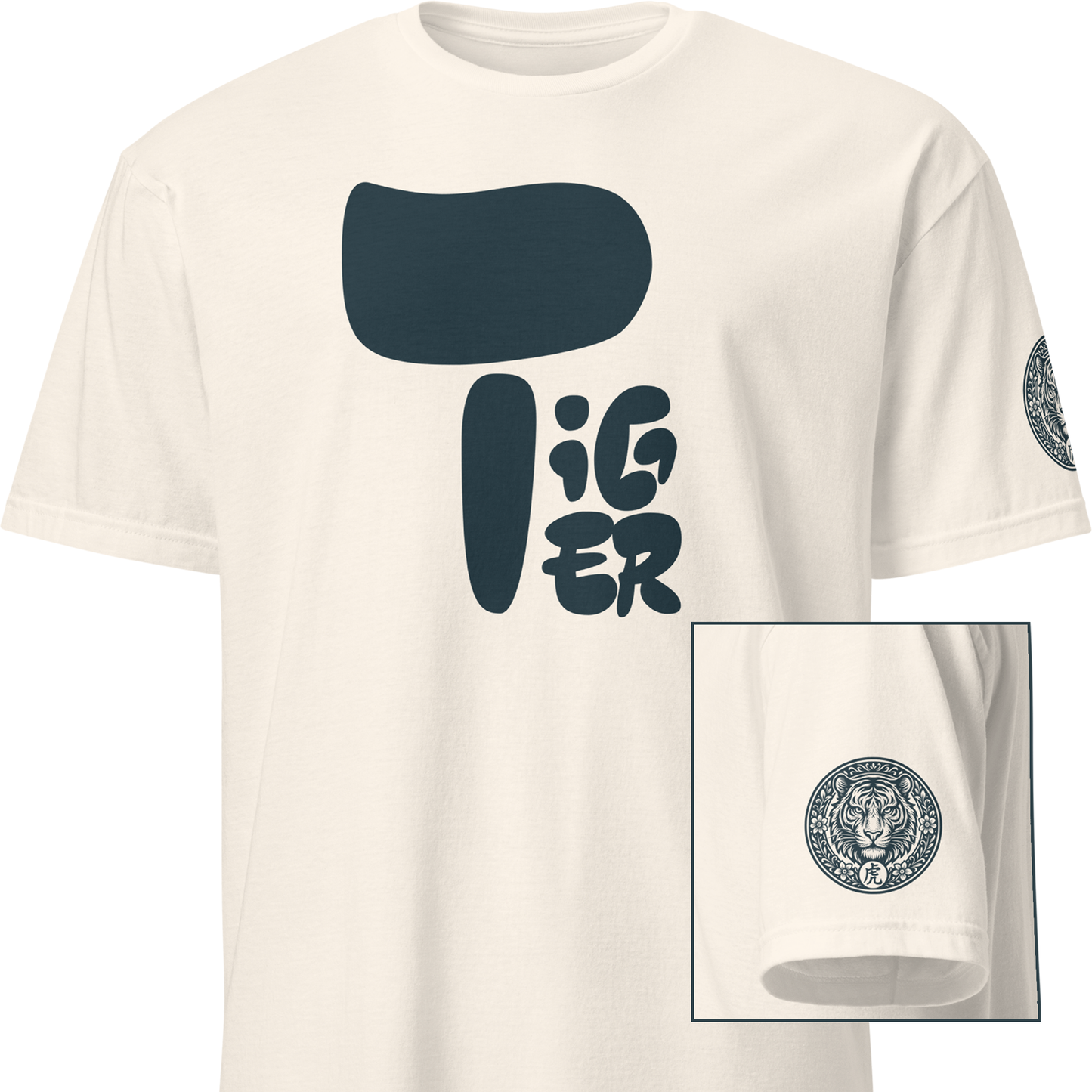 Kanji Chinese Zodiac T-Shirt - Rat, Ox, Tiger, Rabbit