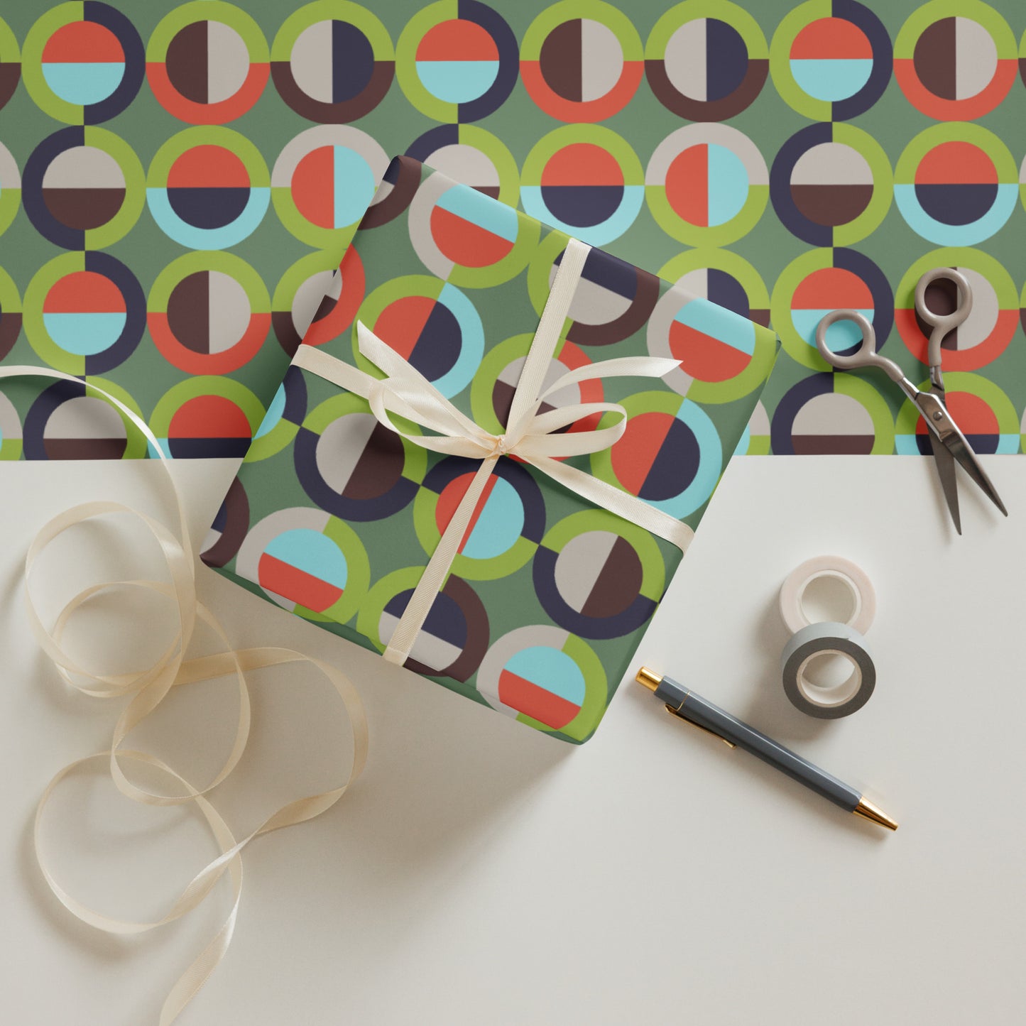 Mannos Gift Wrap Sheets (set of 3) - Explorer Pack