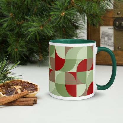 Neo Geo Custom Color Mug - Budding Holly
