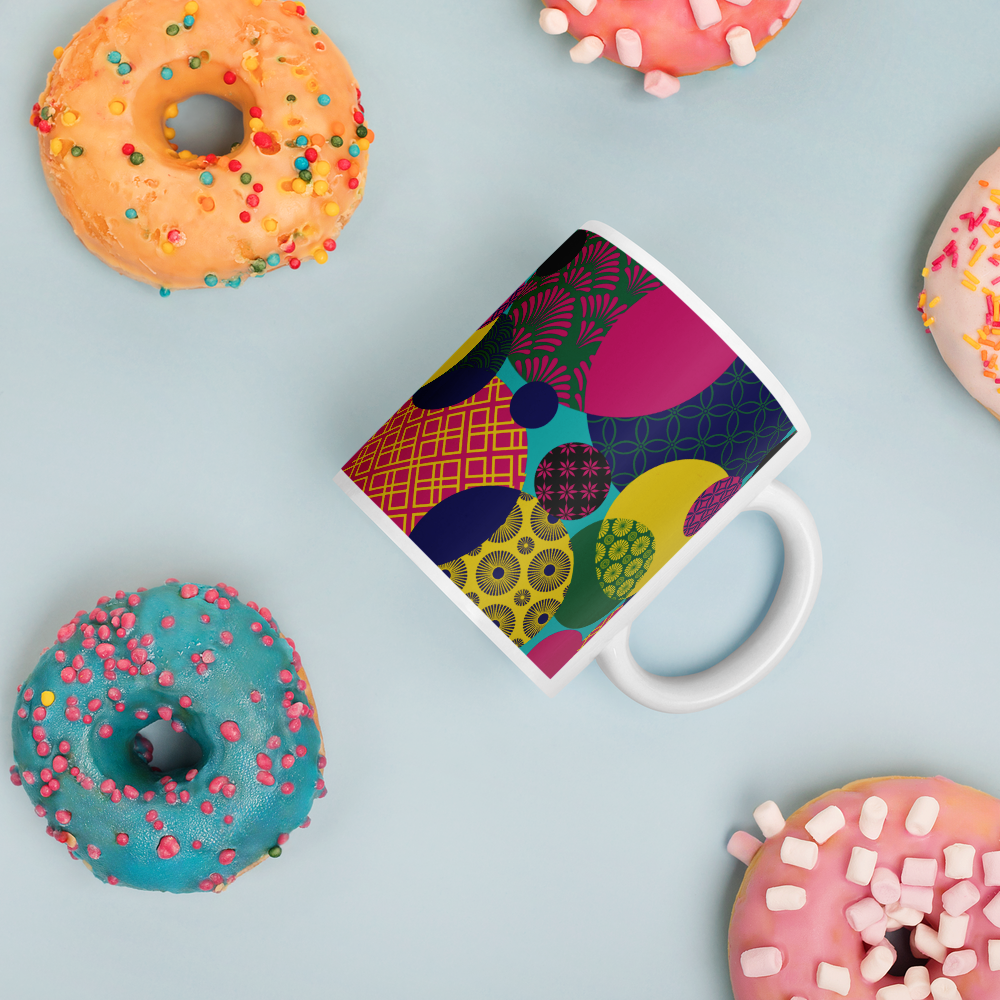 Benzu White Mug - Maximalist