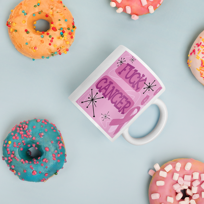 Eff Cancer White Mug