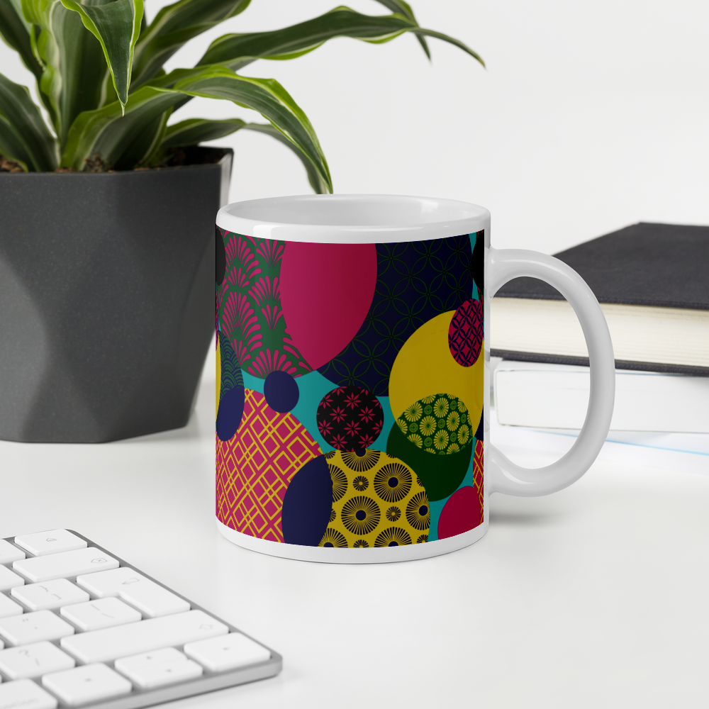 Benzu White Mug - Maximalist