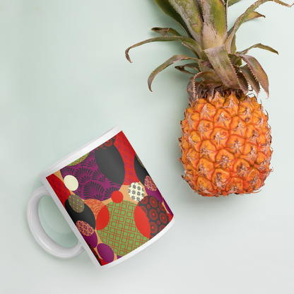 Benzu White Mug - Meiji