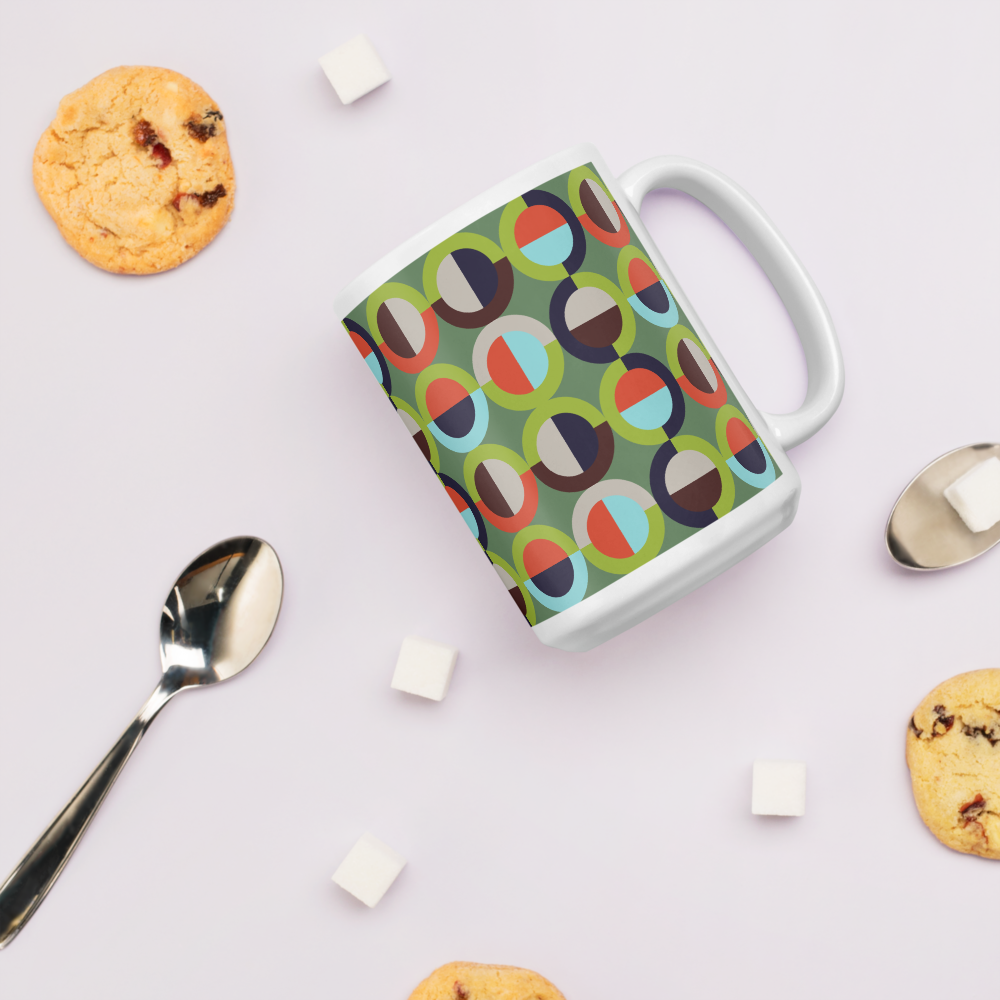 Mannos White Mug - Touch Grass