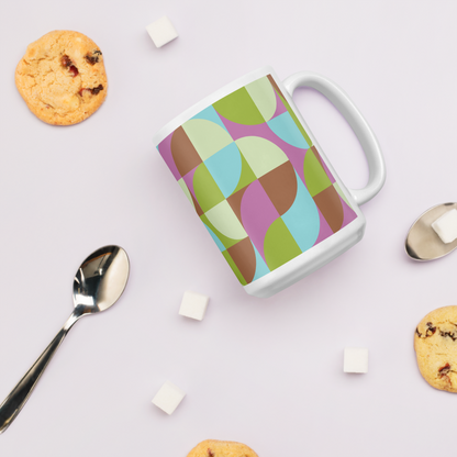 Neo Geo White Mug - Bunny Hop