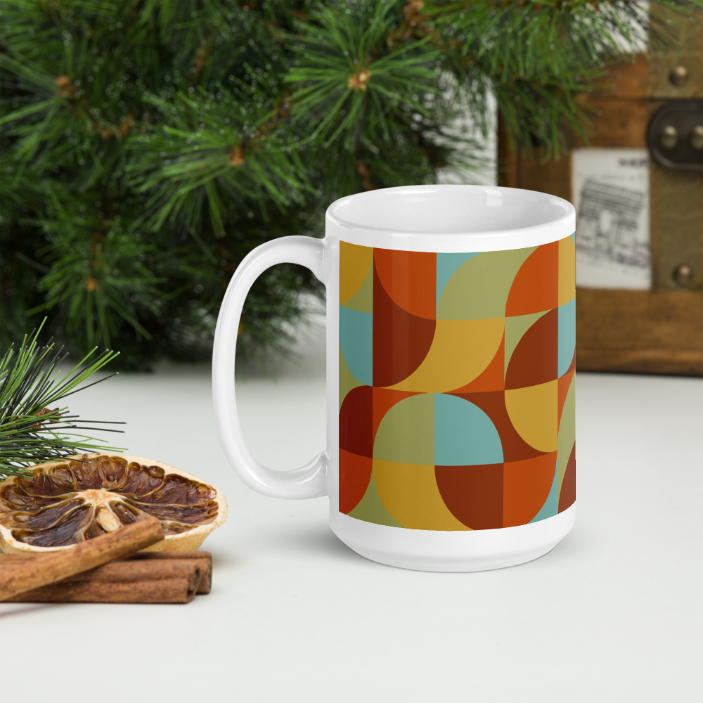 Neo Geo White Mug - Wolfenoot