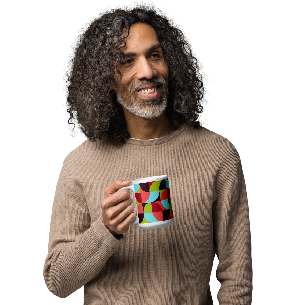 Neo Geo White Mug - Parrotdise