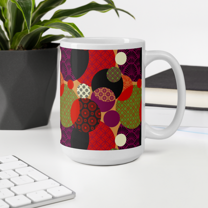 Benzu White Mug - Meiji