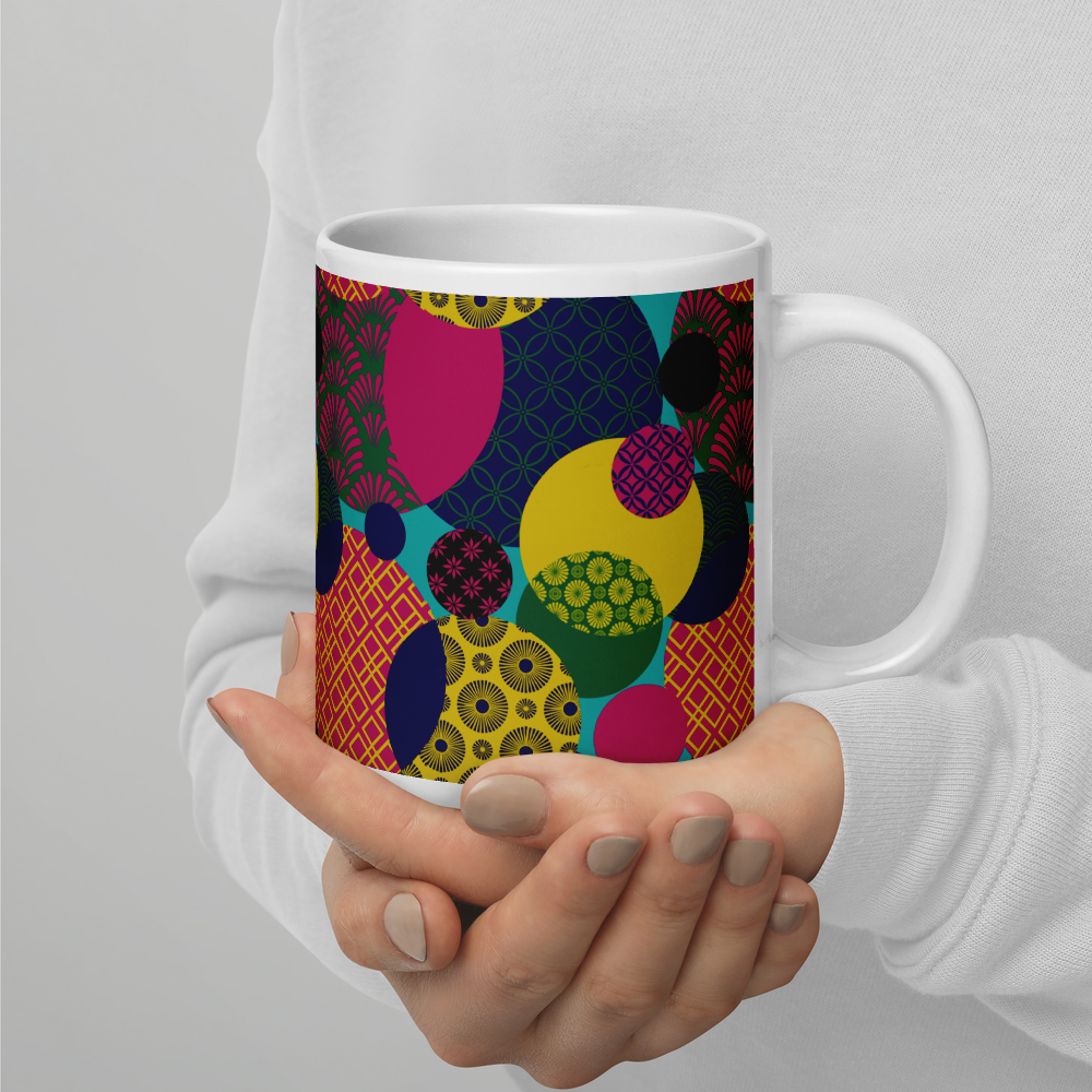 Benzu White Mug - Maximalist