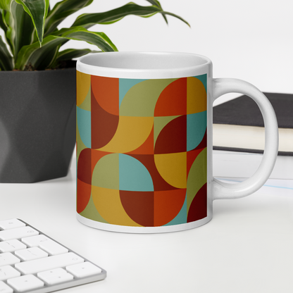 Neo Geo White Mug - Wolfenoot