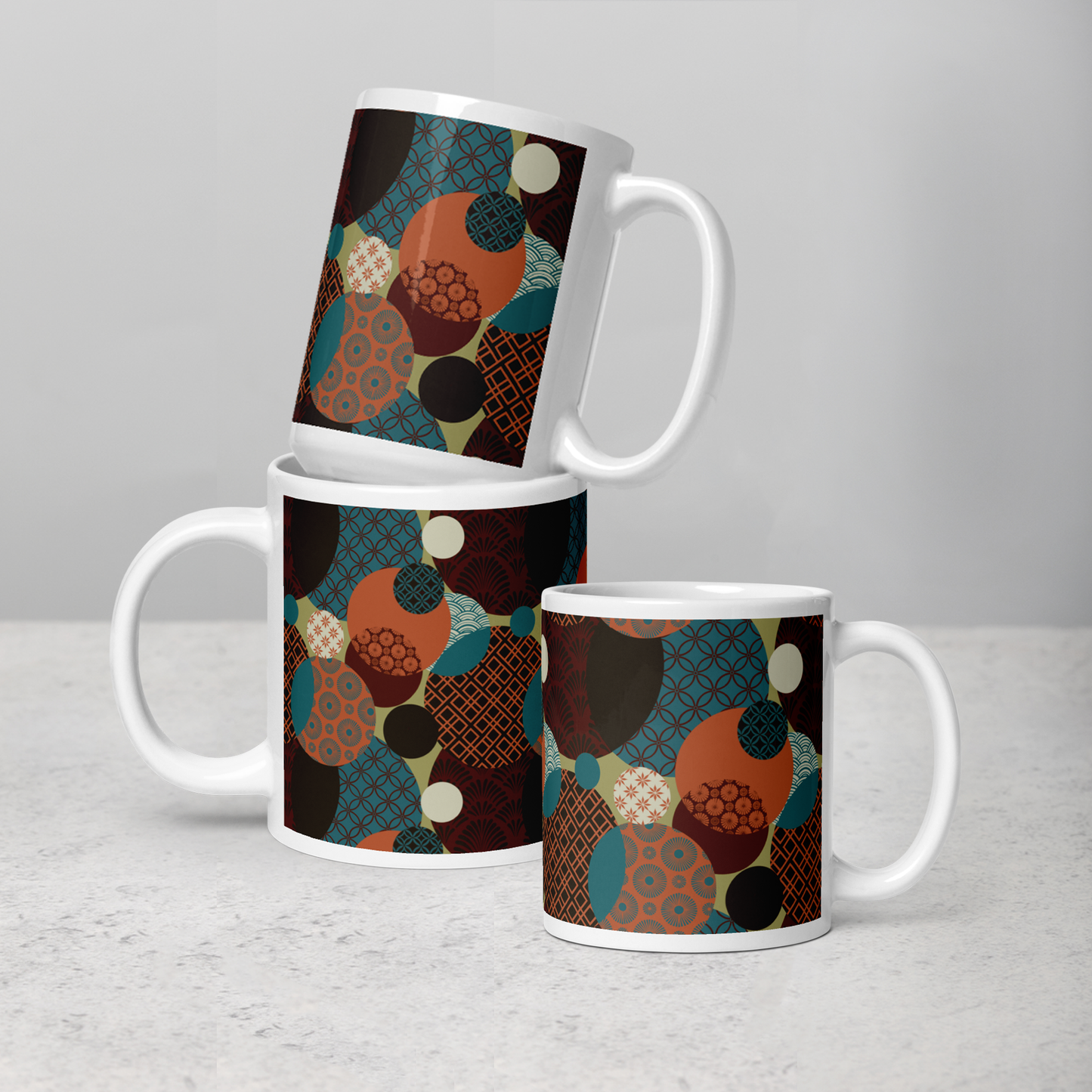 Benzu White Mug - Kimono