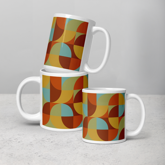 Neo Geo White Mug - Wolfenoot