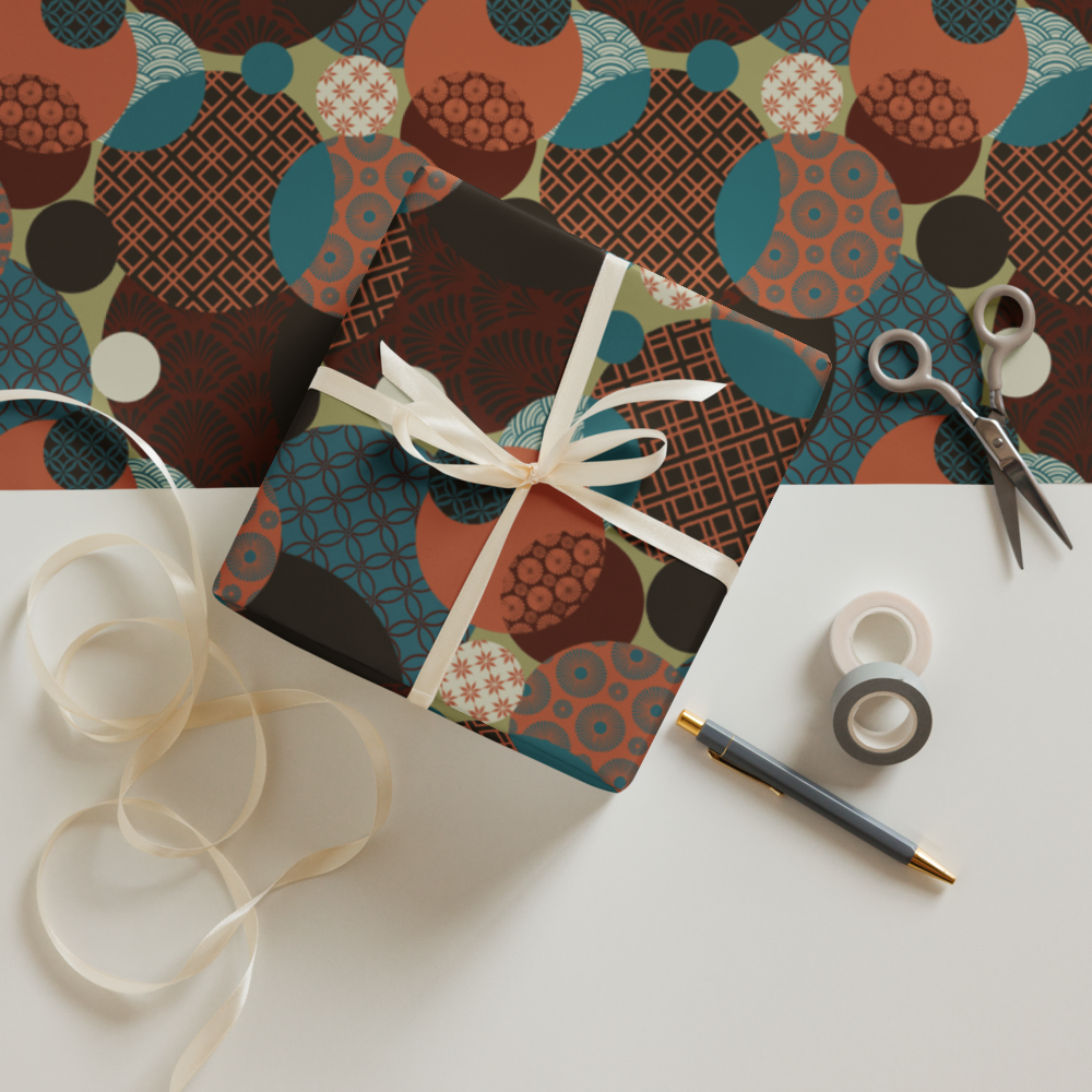Benzu Gift Wrap Sheets (set of 3) - Modernization Pack