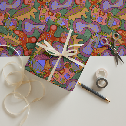 Biodiversity Gift Wrap Sheets (set of 3) - Control Group 1