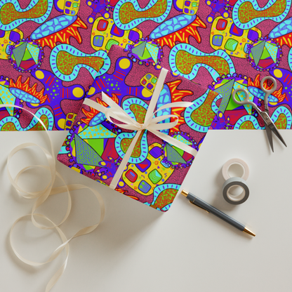 Biodiversity Gift Wrap Sheets (set of 3) - Control Group 2