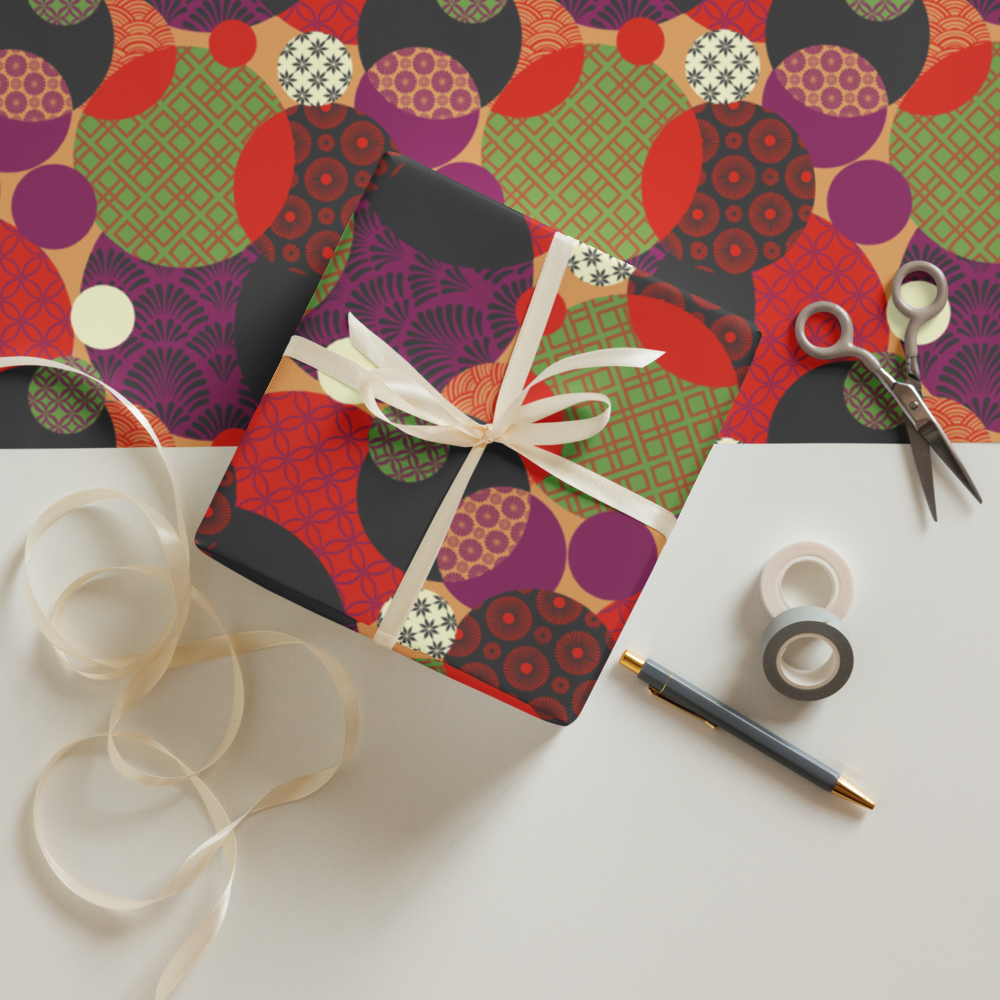 Benzu Gift Wrap Sheets (set of 3) - Modernization Pack