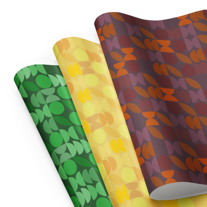 Canopée Gift Wrap Sheets (set of 3) - Saisons 1