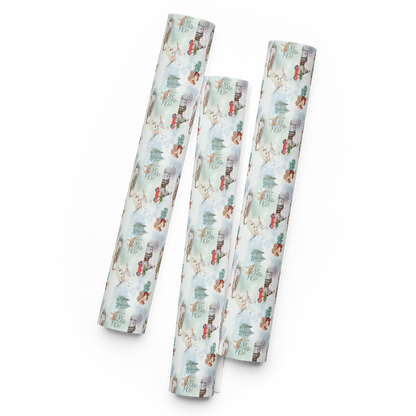 Wild Winter Woods Gift Wrap Sheets (set of 3)