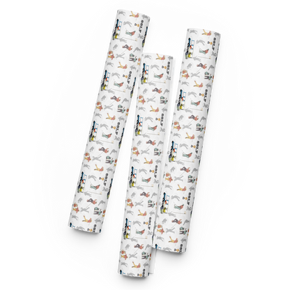 Golf Gift Wrap Sheets (set of 3) - Men's